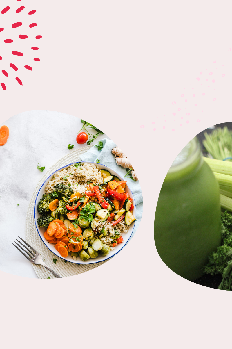 Maman prépare un repas à IG bas pour sa famille — manger sainement sans charge mentale